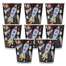 Solar System Party Cups  (Pack of 8)