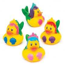 Mermaid Rubber Ducks (Pack of 8) Soft & Sensory Toys
