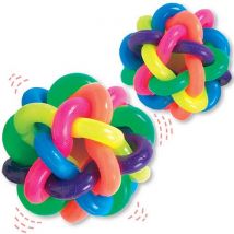 Rainbow Spaghetti Balls (Pack of 5) Pocket Money Toys