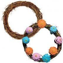 Rattan Wreaths (Pack of 2) Craft Kits