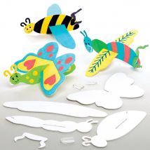Bug Colour-in Gliders  (Pack of 10) Toys