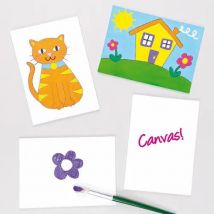 Canvas Panels (Pack of 5) Craft Supplies
