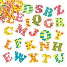Funky Foam Self-Adhesive Letters (Pack of 400) Craft Embellishments
