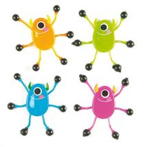 Monster Wall Crawlers (Pack of 6) Halloween Toys