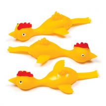 Stretchy Flying Chickens (Pack of 5)
