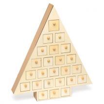 Wooden Advent Calendar Tree (Each) Christmas Crafts
