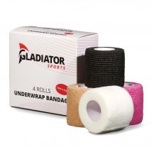 Gladiator Sports Untertape Bandage - 4 Rollen