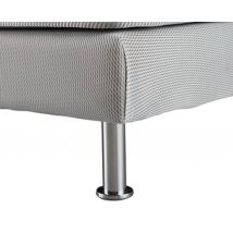 Pied supplementaire chromé pour sommier 140 et 160 Pieds sommiers - Basika