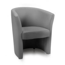 Cabriolet Belize Gris clair - 76 x 63.5 x 62.5cm - Basika
