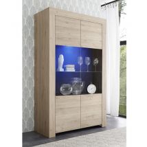 Vitrine Rapallo chene cadiz - Basika