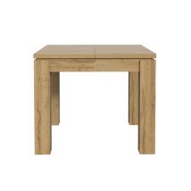 Table de repas carrée extensible Portland chene vieilli - Basika