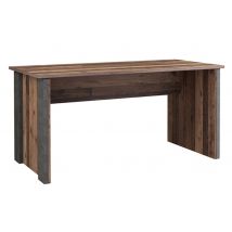 Bureau Clif Bois vintage/gris graphite - 73.5 x 153 x 70cm - Basika