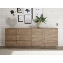Buffet 2 portes 3 tiroirs Kaspi bois - Buffet - Basika