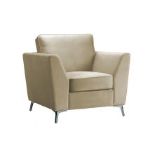 Fauteuil Bonita Beige - 92 x 96 x 86cm - Basika