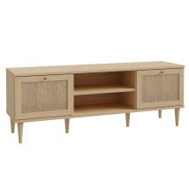 Meuble tv gm Calasetta Chene - 57 x 160 x 41.5cm - Basika