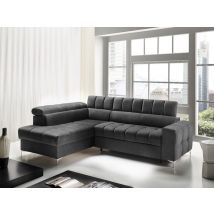Canapé d'angle convertible à gauche Pedro Matrix 17 - 102 x 275 x 207cm - Basika