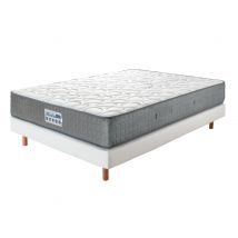Matelas maestria + sommier tapissier elite Ensemble maestria - 36 x 140 x 190cm - Basika