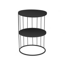 Bout de canapé Kobu Noir - Basika
