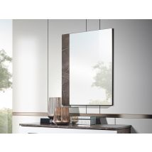 Miroir Iris Marbré gris foncé - Basika