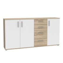 Buffet 3 portes 4 tiroirs Ikoli - Buffet - Basika
