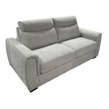 Canapé convertible Meta Gris clair - 103 x 208 x 99cm - Basika