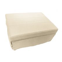 Pouf-lit Pouf bed Beige - 42 x 75 x 93cm - Basika