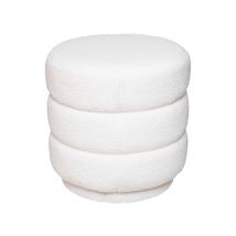 Pouf Sinan Blanc - Basika