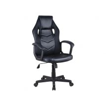 Fauteuil de bureau Battlefield Noir - 113 x 60 x 67cm - Basika