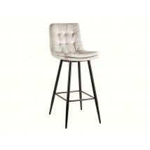 Tabouret de bar Gio Beige - 95 x 47.5 x 62.5cm - Basika