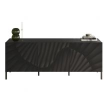 Buffet 3 portes Snake sam gris mat - Buffet - Basika