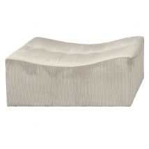 Pouf Cadix Beige - 44 x 63 x 102cm - Basika