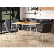 Table + 4 chaises Godric - Basika