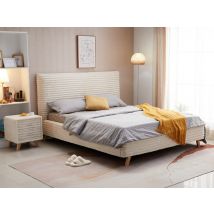 Lit Vito Beige - 116 x 160 x 200cm - Basika