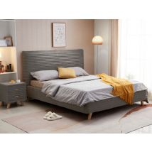 Lit Vito Gris - 116 x 140 x 190cm - Basika