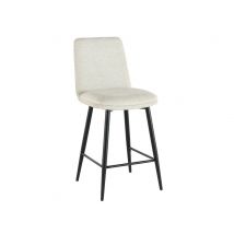 Tabouret de bar Aron Beige - 98.5 x 46 x 58cm - Basika