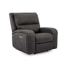 Fauteuil relax Nelson. Gris - 104 x 101 x 105cm - Basika