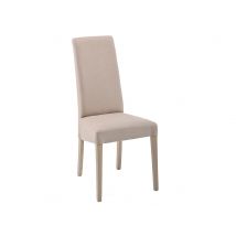 Chaise Roko Tissu beige foncé - 101 x 46 x 62cm - Basika
