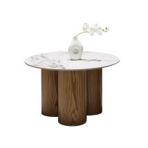 Table basse Clarissa Bois/marbré - Basika
