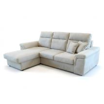 Canapé d'angle réversible Saint tropez Beige - 99 x 275 x 160cm - Basika