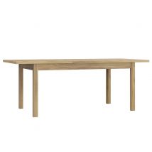 Table de repas Galactique Chene - 77 x 160 x 90cm - Basika