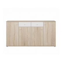 Buffet 4 portes 2 tiroirs Romy - Buffet - Basika