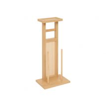 Dérouleur wc Canelle Bois - 65 x 28 x 20cm - Basika