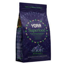 Yora Superfood crocchette a base di insetti Dog Adult All Breeds Hypoallergenic - 12 Kg - 1° ORDINE? scegli tra BZR5 / BZR20 + 200 pt fedeltà