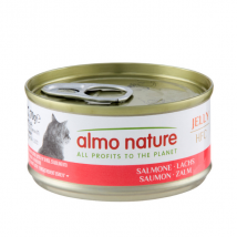 Almo Nature HFC Natural monoproteico Cat 70 gr - Salmone - Confezione da 6 pezzi - Cibo monoproteico gatto - 1° ORDINE? scegli lo sconto BZR5 / BZR20 + 200 punti fedeltà