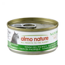 Almo Nature HFC Natural monoproteico Cat 70 gr - Tonno del Pacifico - Confezione da 6 pezzi - Cibo umido per gatti - 1° ORDINE? scegli lo sconto BZR5 / BZR20 + 200 punti fedeltà