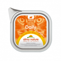 Almo Nature Daily Grain Free Menù Cat 100 gr - Pollo - Confezione da 32 pezzi - Cibo umido per gatti - 1° ORDINE? scegli lo sconto BZR5 / BZR20 + 200 punti fedeltà