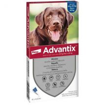 Advantix antiparassitario Spot-On per cani - Cani 25-40 Kg - 4 pipette - Antiparassitario per cani - 1° ORDINE? scegli lo sconto BZR5 / BZR20 + 200 punti fedeltà