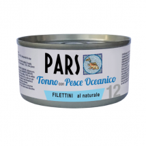 Dieta Pars Umido Filettini al naturale 85 gr - Tonno con pesce Oceanico - Confezione da 24 pezzi - Cibo Umido per Cani - 1° ORDINE? scegli lo sconto BZR5 / BZR20 + 200 punti fedeltà