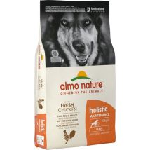 Almo Nature Holistic Maintenance Fresh Large Adult con Pollo - 12 kg - Croccantini per cani - 1° ORDINE? scegli lo sconto BZR5 / BZR20 + 200 punti fedeltà