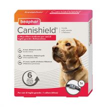 Beaphar Canishield Collare Antiparassitario - 1 collare Cani Taglia Grande - Antiparassitario per cani - 1° ORDINE? scegli lo sconto BZR5 / BZR20 + 200 punti fedeltà